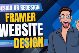 design and develop a high quality framer website