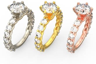 design your 3d jewelry cad mode for 3d for 3d printing rendering