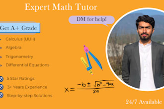 tutor online math algebra, precalculus, and discrete math