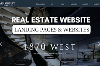 design real estate idx real estate website real estate agent or landing page