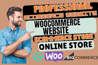 design woocommerce website bigcommerce store drupal website godaddy website