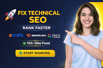 fix search console ahref semrush errors and technical SEO issues