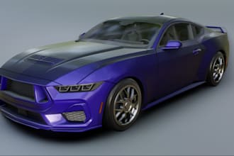 custom car, 3d realistic car render, suv car, front fender, 3d convertible car