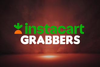 build instarcart bot, grabber bot, zifty bot, spark driver bot, vinted bot