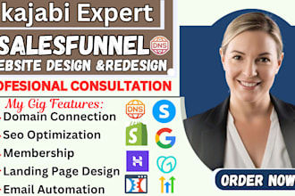 do kajabi website design and redesign kajabi sales funnel kajabi landing page