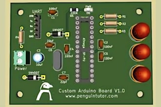 do electrical pcb board circuit and schematic prototypet in kicad proteus altium