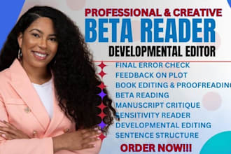 beta read script literary fiction manuscript editing developmental book editor