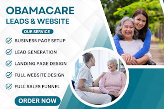 do obamacare leads generation, obamacare landing page, aca leads obamacare leads