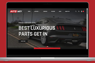auto part, automotive website, auto parts store via woocommerce, jetwoo builder