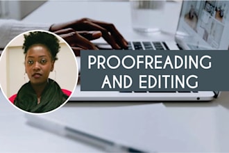 proofread or edit any kind of content