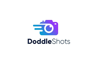 do photography camera lens videography logo design