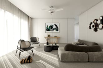 optimize 3d small living room, dinning,kitchen,cgi interior,tiny house, bathroom