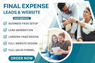 final expense leads, life insurance leads, aca leads and medicare leads
