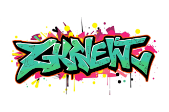 create original graffiti art logo for your brand or business