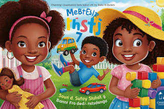 african american children book illustration and children story book illustrator