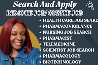 search and apply healthcare pharmacovigilant scientist reverse recruit job hunt