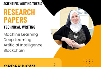 do technical and research writing in IT , ai , machine learning , data science