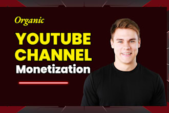 do organic video promotion to complete youtube channel monetization