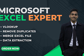 do vlookup, remove duplicates, and merge excel files