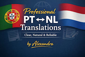 translate portuguese to dutch with cultural accuracy