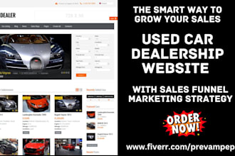used car website car dealership website car sales website wix car selling store