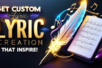 write professional song lyrics