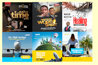 design professional flyer, business flyer,  church flyer, event flyer