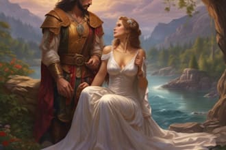 design illustrated romance novel book cover,  romance design