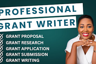 do grant research, apply for grant, small business grant proposal writing, 501c3