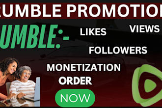 promote  and distribute your rumble video to a increase audience organically