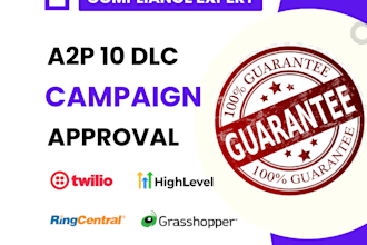 register a2p 10dlc campaign for twilio  or gohighlevel