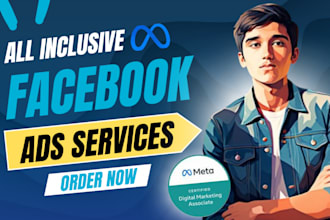 setup and manage facebook ads, meta ads campaign advertising marketing campaign