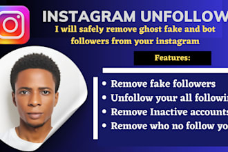safely remove ghost fake and bot followers from your instagram