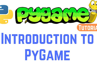 teach how to create you own games with pygame