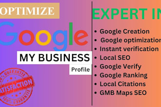 optimize google my business profile for local SEO and gmb maps higher ranking
