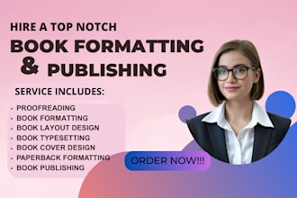 do book formatting, ebook typesetting for amazon KDP, paperback