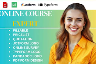 create pandadoc form fillable pdf form price list invoice quotation design