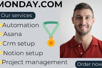 monday expert, monday CRM workflow, automation, notion project management