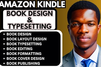 book design book typesetting book formatting for amazon kdp design my ebook book
