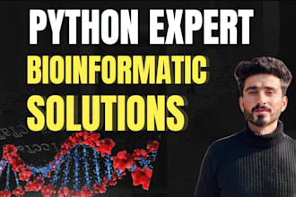 develop python,r based computational biology and bioinformatics solutions