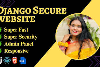 do static webdesign, django website, and HTML landing page