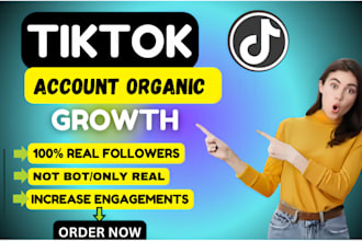 grow your tiktok account for organic growth
