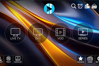 rebrand latest xciptv player, xciptv ios with admin panel