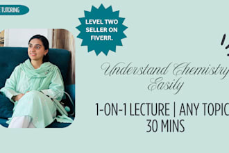 teach chemistry to you