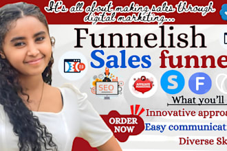clone or craft funnelish landing pages, advertorial pages, webflow home page