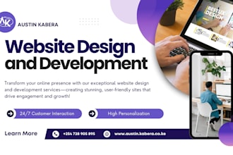 design a stunning, modern website that drives your business