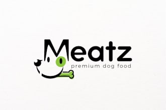 design manufacture premium dog food logo