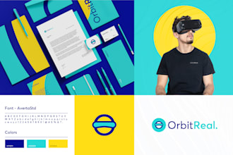 design logo, brand style guide or brand identity guidelines
