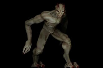 do 3d character model for unreal engine 5 and roblox 3d creature 3d monster rig