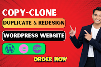 duplicate copy clone website elementor clone wordpress website